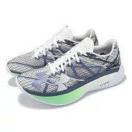 Under Armour 競速跑鞋 Velociti Elite 2 男鞋 藍 白 輕量 碳板 馬拉松 路跑 運動鞋 UA 3027205101 26cm GREY/WHITE