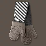 《Taylors Eye Witness》止滑矽膠連體隔熱手套(灰棕) | 防燙手套 烘焙耐熱手套