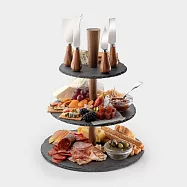 《Taylors Eye Witness》三層磐石輕食盤+起司刀4件 | 起司盤