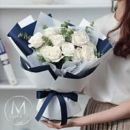 【Floral M】卡地亞女神玫瑰鮮花花束