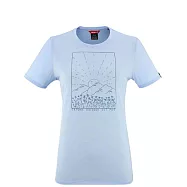 Lafuma 女 CORPORATE TEE 快排短袖 淺藍-LFV125443116 XL 藍色