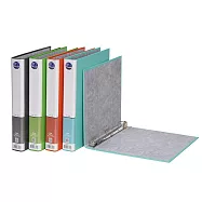 同春 繽紛有耳圓型三孔夾1英寸 307x260x40mm 四色 12個 /箱 GF8310 橘色