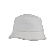 COACH CC Logo 浮雕緹花布棉質漁夫帽 (白色)