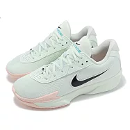 Nike 籃球鞋 Air Zoom G.T. Cut Academy EP 男鞋 淺綠 珊瑚粉 氣墊 緩震 FB2598-301 28.5cm BARELY GREEN/BLACK