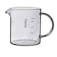 Tiamo 玻璃咖啡下壺量杯 450ml-厚款(HG2182)