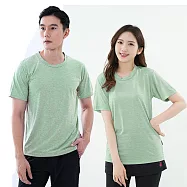 【遊遍天下】MIT中性款透氣吸排抗UV速乾運動圓領衫(GS2011) 3XL 綠色