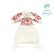 英國 JELLYCAT 安撫甜睡巾 碎花典雅白兔 Berry