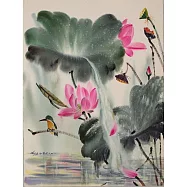 【玲廊滿藝】鄭逸人-幽栖聽澗78x56cm