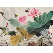 【玲廊滿藝】鄭逸人-春風荷塘夢56x78cm