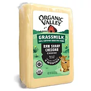 Organic valley有機草飼生切達熟成乾酪塊(226公克)