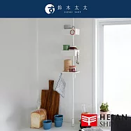 【平安伸銅】[直撐款] tatecco 免鑽牆萬能伸縮桿 TCR-3WH (max 190cm / 3kg) | 鈴木太太公司貨