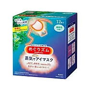 日本【花王】溫感蒸氣眼罩/肩貼12片-眼罩森林浴