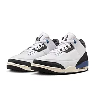 A Ma Maniére X Air Jordan 3 OG Diffused Blue 漫射藍 皮革 麂皮 聯名款 運動鞋 休閒鞋 男鞋 HV8571-100 US3.5 漫射藍
