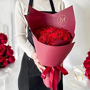 【Floral M】切爾西安娜玫瑰鮮花花束