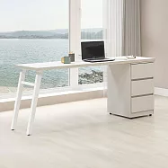 Homelike 喜家居150cm三抽造型書桌(2503)