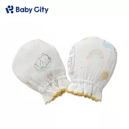 【Babycity娃娃城】迪士尼紗 布手套 維尼