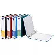 同春 環保PP合成紙美式有耳圓型3孔夾 307x280x70mm 四色 12個 /箱 TG320 紅