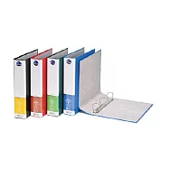 同春 環保PP合成紙美式D型3孔夾 320x270x60mm 四色 12個 /箱 TG315D 黑