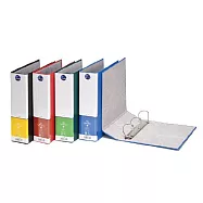 同春 環保PP合成紙美式D型3孔夾 320x280x80mm 四色 12個 /箱 TG320D 黑