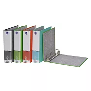 同春 繽紛有耳圓型三孔夾2英寸 307x280x70mm 四色 12個 /箱 GF8320 銀黑紋