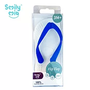 《Smily Mia》人字拖固齒器 藍白/左