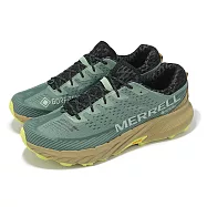 Merrell 越野跑鞋 Agility Peak 5 GTX 男鞋 綠 棕 防水 抓地 戶外鞋 ML068323 27cm JUNIPER