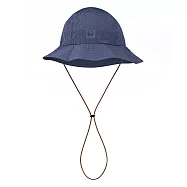 【BUFF 西班牙】抗UV透氣繫繩漁夫帽- 深靛藍 S/M
