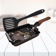 製和樂亭IH大金不沾玉子燒鍋X1+寬邊鍋鏟X1