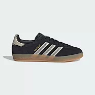 Adidas Gazelle Indoor W [JI2755] 女 運動休閒鞋 德訓鞋 復古 膠底 百搭 黑 米白