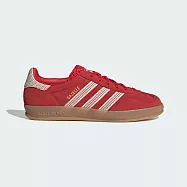 Adidas Gazelle Indoor W [JI2756] 女 運動休閒鞋 德訓鞋 復古 膠底 百搭 紅