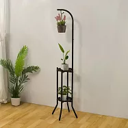 【H&R安室家】吊掛式雙層植物盆栽架 BM50