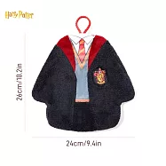 【Harry Potter 哈利波特】週邊正版授權聯名哈利波特葛來分多學校長袍造型擦手巾毛巾(閨蜜女友男友兒童交換聖誕禮物)