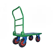 得貹 折疊式 四輪手推車 1.5x2.5尺 附8吋風硬全效輪 台灣製 /台