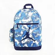 Nike Jordan Air School [DJ5649-410] 後背包 雙肩包 運動背包 喬丹 藍 白 FREE 藍/白