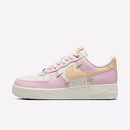 Nike Wmns Air Force 1 07 LX [IB2574-600] 女 運動休閒鞋 小金勾 穿搭 粉紅 31cm 粉紅/白