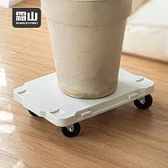 【日本霜山】拼接式PP小型滑輪平板車(推車/拖板車/貼地車/烏龜車)