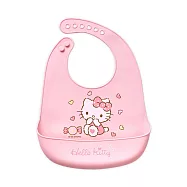 【ONEDER 旺達棉品】三麗鷗防水圍兜 酷洛米 大耳狗 Kitty 立體吃飯圍兜- 凱蒂 KT-DQ101