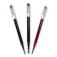 O.B. 中性筆芯 0.5mm 藍/黑/紅芯 單色12支/組 OB-2502R 適用2502筆 藍芯