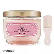 SABON 身體磨砂膏(600g)-附木勺-多款任選-新版-國際航空版 玫瑰茶語