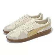 Puma 休閒鞋 Palermo Lth 男鞋 女鞋 米 黃 麂皮 膠底 復古 德訓鞋 39646413 28cm BEIGE/YELLOW
