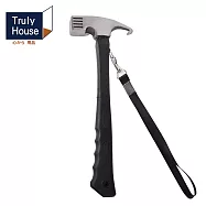 【Truly House】戶外多功能高碳鋼地釘鎚 鑄鋼營槌 營釘槌 鋼頭營鎚 槌子 鋼錘(兩色任選) 黑色