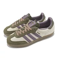 adidas 休閒鞋 Samba OG 男鞋 女鞋 棕綠 紫 德訓鞋 復古 愛迪達 JP5675 23cm GREEN/PURPLE