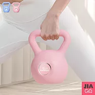 JIAGO 核心重訓深蹲壺鈴 啞鈴10磅 粉色