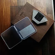 Driver掛耳扇形不鏽鋼濾杯1-2cup(附收納盒)