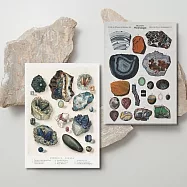 【賽先生科學工廠】科學明信片-珍貴的礦物樣本(共2張/組)