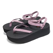 Teva 厚底涼鞋 W Flatform Sandal Slim 女鞋 丁香紫 細帶 增高 戶外 休閒 1164630LLSB 23cm PURPLE/BLACK