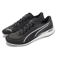 Puma 慢跑鞋 Propio Nitro 女鞋 黑 白 輕量 氮氣中底 運動鞋 31142901 24.5cm BLACK/WHITE