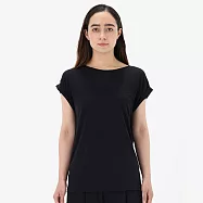 【紐西蘭Icebreaker 】女 Cool-Lite&trade; 美麗諾羊毛半袖上衣-125 XS 黑色