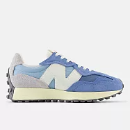 New Balance [U327WRA] 男女 休閒鞋 D楦 運動 經典 復古 NB 327 麂皮 舒適 穿搭 鉻藍 23.5cm 藍/白