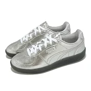 Puma 休閒鞋 Palermo Astro Escape Wns 女鞋 銀 復古 德訓鞋 未來感 40045001 24cm SILVER/BLACK